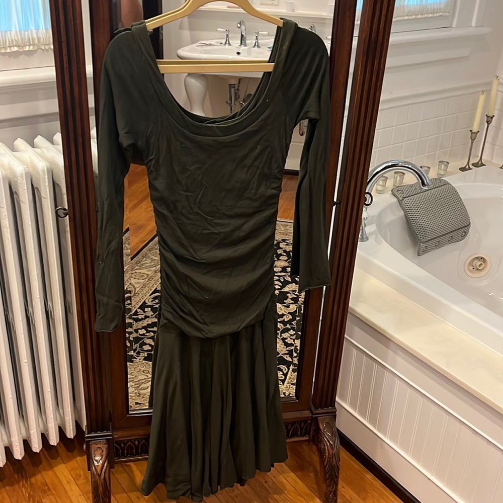 Fitted maxi dress